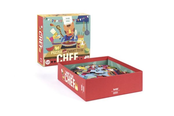 I want to be .... a chef